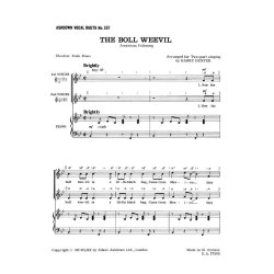 Dexter, H Boll Weevil 2pt/Piano