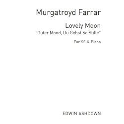 Lovely Moon (Guter Mond, Du Gehst So Stille) - SS/Piano
