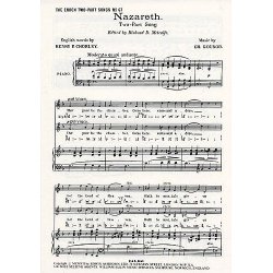 C H Gounod: Nazareth