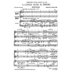 Hancock, N  A Lovely Rose Is Sprung 2pt (Ea333)