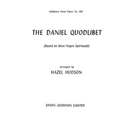 Hudson, H The Daniel Quodlibet 2pt/Piano