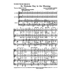 Easthope Martin: St. Nicholas Day In The Morning (2-Part)