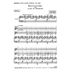 Jacques Offenbach: Barcarolle (Tales Of Hoffmann) - (2-Part)