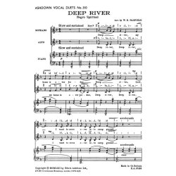 Deep River Negro Spiritual (Parsfield) Sa (Ea310)