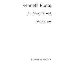 Platts, K An Advent Carol Ssa/Pf