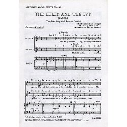 Cecil Sharp: The Holly And The Ivy (2-part/Piano)