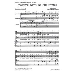 Twelve Days Of Christmas (2-Part/Piano)