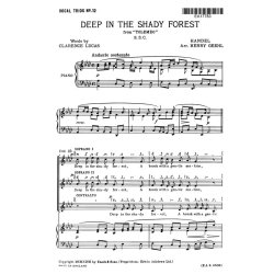 Handel, G.F Deep In The Shady Forest  Ssa/Pf