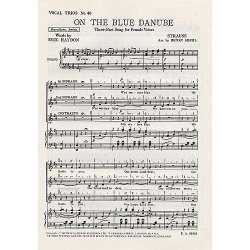 Johann Strauss II: On The Blue Danube (SSA/Piano)