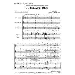 Tomlins, G Jubilate Deo Ssa/Pf
