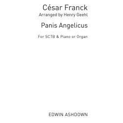 Franck, C Panis Angelicus Satb/Piano