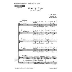 Horn, C Cherry Ripe Satb/Pf