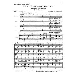 Albert Ketelbey: In A Monastery Garden (SATB)