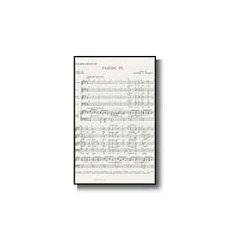 Edward Purcell: Passing By (SATB)