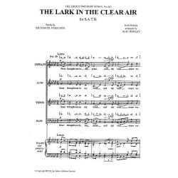 The Lark In The Clear Air (SATB arr. Rowley)