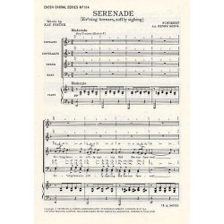 Franz Schubert: Serenade- Ev'ning Breezes, Softly Sighing (SATB/Piano)