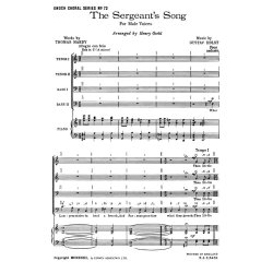 G Holst:The Sergeant's Song