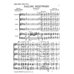 Elgar: Sailing Westward For Soprano, Alto, Tenor And Bass
