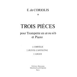 Emmanuel De Coriolis: 3 Pices