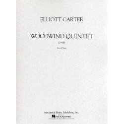 Elliott Carter: Woodwind Quintet (Parts)