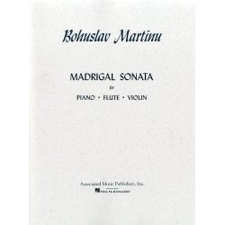 Bohuslav Martinu: Madrigal Sonata (Score/Parts)