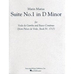 Marin Marais: Suite No.1 In D Minor For Viola Da Gamba