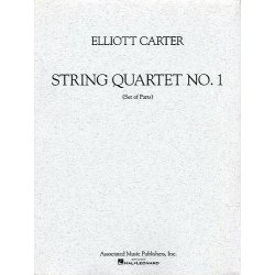 Elliott Carter: String Quartet No.1 (Parts)