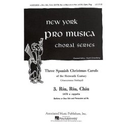 Riu Riu Chiu No.3 From Three Spanish Carols