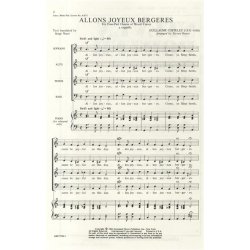 Guillaume Costeley: Allons Joyeux Bergeres (Arr. Steven Porter)