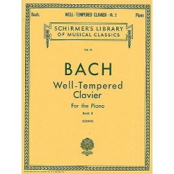Johann Sebastian Bach: Well-Tempered Clavier For The Piano Book II