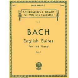 J.S Bach: English Suites Book 2