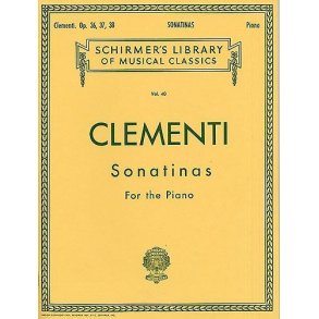 Muzio Clementi: Sonatinas For The Piano Op.36-38