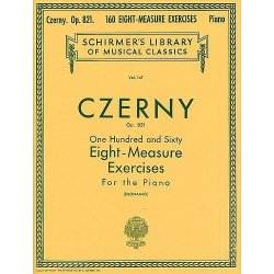 Carl Czerny: 160 Eight-Measure Exercises For Piano Op.821