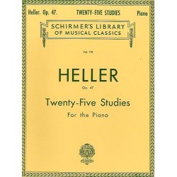 Stephen Heller: Twenty Five Studies For The Piano Op. 47