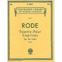 Pierre Rode: Twenty Four Caprices