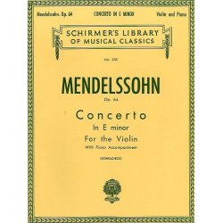 Felix Mendelssohn: Concerto In E Minor Op.64 (Violin/Piano)