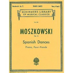 Moritz Moszkowski: Five Spanish Dances Op.12 (Piano Duet)