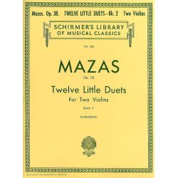 Jacques F. Mazas: Twelve Little Duets Op.38 Book 2