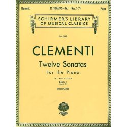 Muzio Clementi: Twelve Sonatas For The Piano - Book I