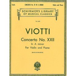 Giovanni Battista Viotti: Concerto No.22 In A Minor