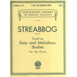 Louis Streabbog: Twelve Very Easy And Melodious Etudes Op.64 (Beginner/Intermediate)