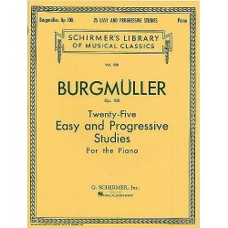 Friedrich Burgmuller: Twenty-Five Easy And Progressive Studies Op.100 (Complete)