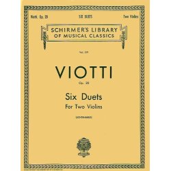 Giovanni Battista Viotti: Six Duets For Two Violins Op.20