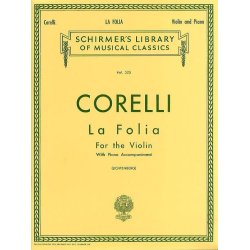 Arcangelo Corelli: Variations On La Folia (Violin/Piano)