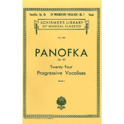 Heinrich Panofka: Twenty-Four Progressive Vocalises Op.85 (Book 1/2)