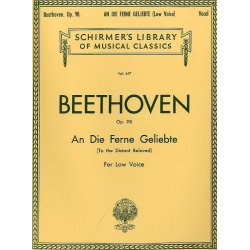 Beethoven: An Die Ferne Geliebte Op.98 (Low Voice)
