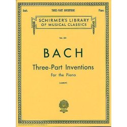 J.S. Bach: Fifteen Three-Part Inventions (Czerny)