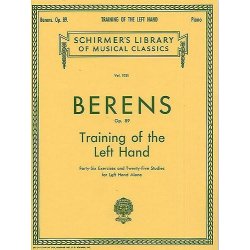 Hermann Berens: Training The Left Hand Op.89