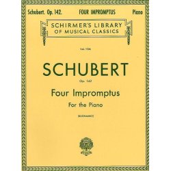 Franz Schubert: Four Impromptus For The Piano Op.142