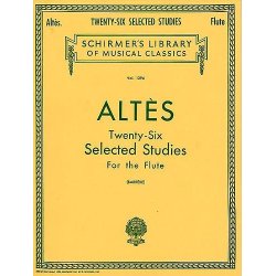 Henry Altes: 26 Selected Studies For Flute